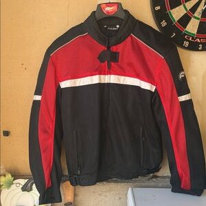 FLM Red and Black Performance Jacket